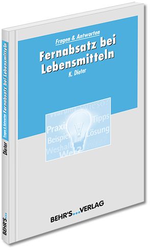 Fernabsatz bei Lebensmitteln von Dieter,  Kerstin