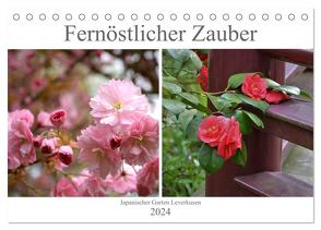 Fernöstlicher Zauber Japanischer Garten Leverkusen (Tischkalender 2024 DIN A5 quer), CALVENDO Monatskalender von Grobelny,  Renate