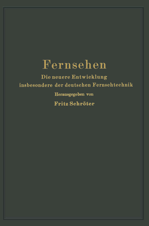 Fernsehen von Schröter,  Fritz