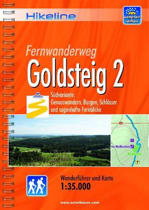 Fernwanderweg Goldsteig 2 von Esterbauer Verlag