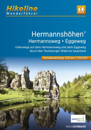 Fernwanderweg Hermannshöhen – Hermannsweg-Eggeweg von Esterbauer Verlag