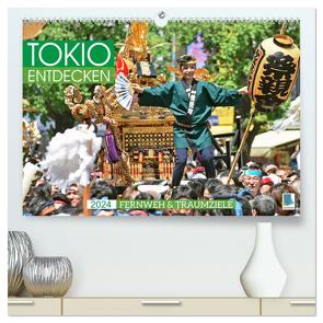 Fernweh und Traumziele: Tokio entdecken (hochwertiger Premium Wandkalender 2024 DIN A2 quer), Kunstdruck in Hochglanz von CALVENDO,  CALVENDO