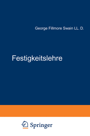 Festigkeitslehre von Mehmel,  A., Swain,  George Fillmore