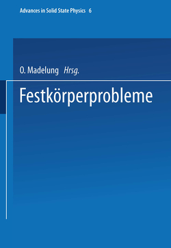 Festkörperprobleme von Madelung,  O.