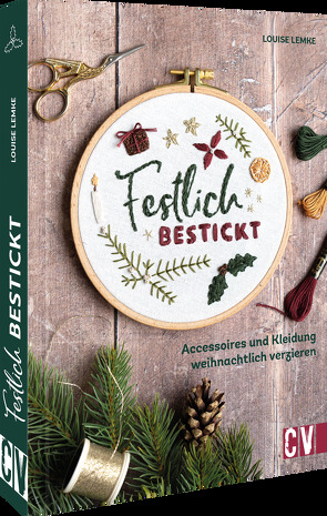 Festlich bestickt von Lemke,  Louise