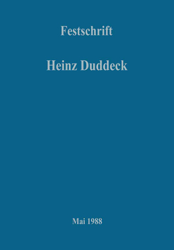 Festschrift von Ahrens,  H.