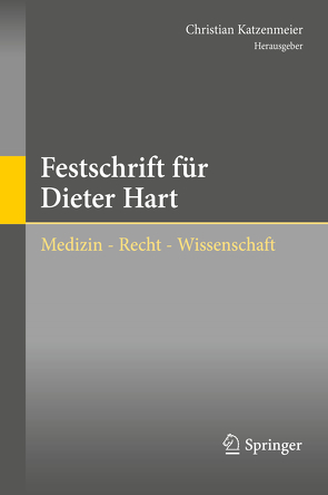 Festschrift für Dieter Hart von Katzenmeier,  Christian