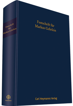 Festschrift für Markus Gehrlein von Bitter,  Prof. Dr. Georg, Haarmeyer,  Prof. Dr. Hans, Pape,  Prof. Dr. Gerhard