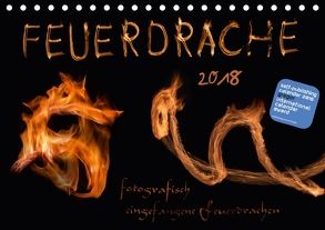 Feuerdrache (Tischkalender 2018 DIN A5 quer) von v.Kleist,  Kamran