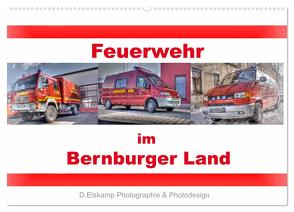 Feuerwehr im Bernburger Land (Wandkalender 2024 DIN A2 quer), CALVENDO Monatskalender von Elskamp - D.Elskamp Photographie & Photodesign,  Danny