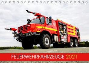 Feuerwehrfahrzeuge (Tischkalender 2021 DIN A5 quer) von CONNECT 112 Marcus Heinz,  MH