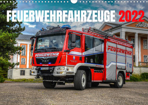 Feuerwehrfahrzeuge (Wandkalender 2022 DIN A3 quer) von 112,  MH-CONNECT