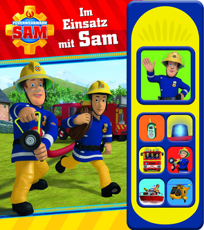 Feuerwehrmann Sam – Im Einsatz mit Sam – Pappbilderbuch mit 7 Sounds