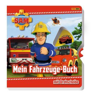 Feuerwehrmann Sam: Mein Fahrzeuge-Buch mit Drehscheibe von Endemann,  Julia, Hoffart,  Nicole, Rauch,  Eva-Regine