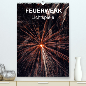 FEUERWERK – Lichtspiele (Premium, hochwertiger DIN A2 Wandkalender 2021, Kunstdruck in Hochglanz) von Sock,  Reinhard