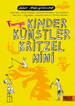 Feuriges Kinder Künstler Kritzelmini von Labor Ateliergemeinschaft