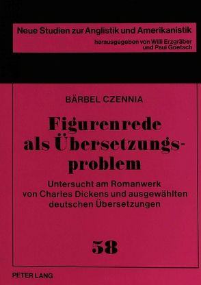 Figurenrede als Übersetzungsproblem von Czennia,  Bärbel