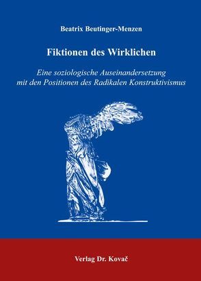 Fiktionen des Wirklichen von Beutinger-Menzen,  Beatrix