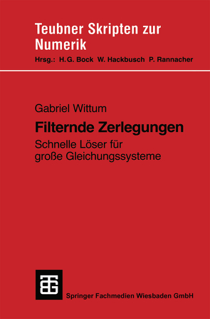 Filternde Zerlegungen von Wittum,  Gabriel