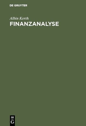 Finanzanalyse von Kerth,  Albin
