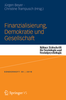 Finanzialisierung, Demokratie und Gesellschaft von Beyer,  Jürgen, Trampusch,  Christine