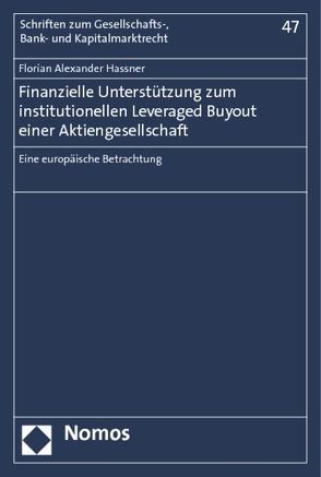 einer Aktiengesellschaft von Hassner,  Florian Alexander