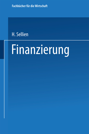 Finanzierung von Sellien,  Helmut