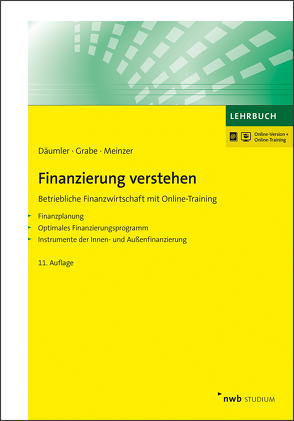 Finanzierung verstehen von Däumler,  Klaus-Dieter, Grabe,  Jürgen, Meinzer,  Christoph R.