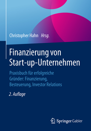 Finanzierung von Start-up-Unternehmen von Hahn,  Christopher