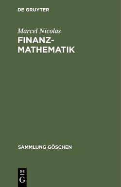 Finanzmathematik von Nicolas,  Marcel