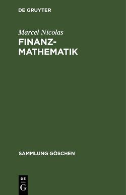 Finanzmathematik von Nicolas,  Marcel