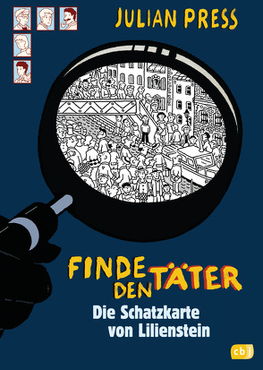 Finde den Täter – Die Schatzkarte von Lilienstein von Press,  Julian