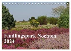 Findlingspark Nochten 2024 (Tischkalender 2024 DIN A5 quer), CALVENDO Monatskalender von Weirauch,  Michael