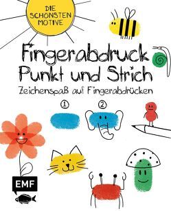 Fingerabdruck, Punkt und Strich – Zeichenspaß auf Fingerabdrücken