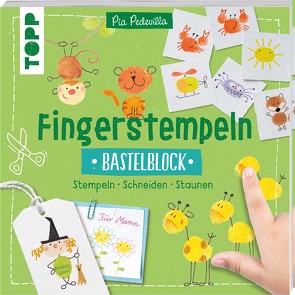 Fingerstempeln. Bastelblock von Pedevilla,  Pia