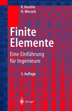 Finite Elemente von Knothe,  Klaus, Wessels,  Heribert