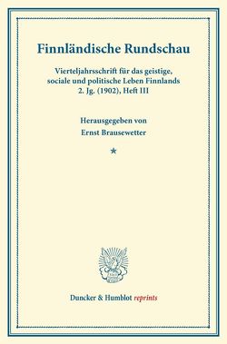 Finnländische Rundschau. von Brausewetter,  Ernst