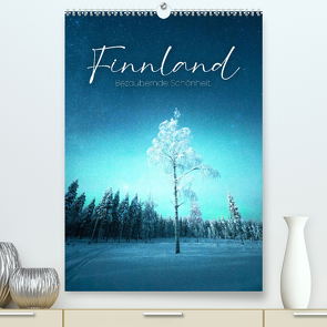 Finnland – Bezaubernde Schönheit. (Premium, hochwertiger DIN A2 Wandkalender 2023, Kunstdruck in Hochglanz) von Monkey,  Happy