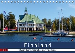 Finnland – Durch Seenlandschaften zum Polarkreis (Tischkalender 2018 DIN A5 quer) von Stephan,  Angelika