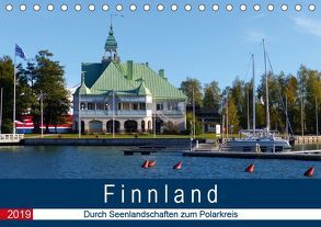 Finnland – Durch Seenlandschaften zum Polarkreis (Tischkalender 2019 DIN A5 quer) von Stephan,  Angelika