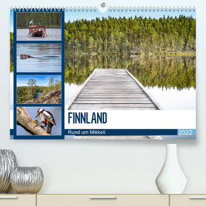 Finnland, Rund um Mikkeli (Premium, hochwertiger DIN A2 Wandkalender 2022, Kunstdruck in Hochglanz) von Falke,  Manuela