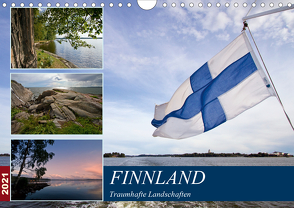 FINNLAND Traumhafte Landschaften (Wandkalender 2021 DIN A4 quer) von Viola,  Melanie