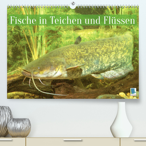 Fische in Teichen und Flüssen (Premium, hochwertiger DIN A2 Wandkalender 2022, Kunstdruck in Hochglanz) von CALVENDO