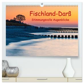 Fischland-Darß – Stimmungsvolle Augenblicke (hochwertiger Premium Wandkalender 2024 DIN A2 quer), Kunstdruck in Hochglanz von Hoffmann,  Klaus