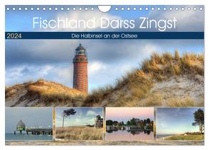 Fischland Darß Zingst – Die Halbinsel an der Ostsee (Wandkalender 2024 DIN A4 quer), CALVENDO Monatskalender von Gierok,  Steffen