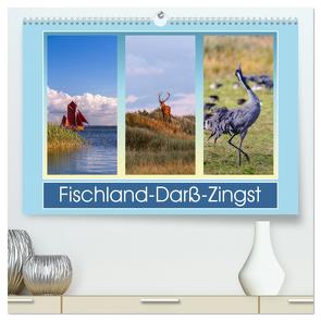 Fischland-Darß-Zingst (hochwertiger Premium Wandkalender 2024 DIN A2 quer), Kunstdruck in Hochglanz von Beyer (Moqui),  Daniela