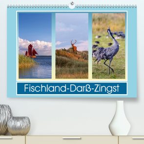 Fischland-Darß-Zingst (Premium, hochwertiger DIN A2 Wandkalender 2021, Kunstdruck in Hochglanz) von Beyer (Moqui),  Daniela