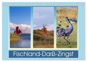 Fischland-Darß-Zingst (Tischkalender 2024 DIN A5 quer), CALVENDO Monatskalender von Beyer (Moqui),  Daniela