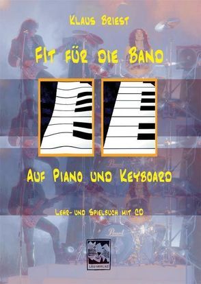 Fit für die Band, auf Piano und Keyboard von Briest,  Klaus