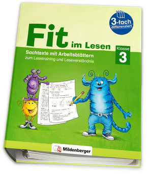 Fit im Lesen – Sachtexte, Klasse 3 von Schumacher,  Eva, Schumacher,  Katrin, Stehr,  Sabine